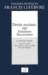 Droits sociaux : ISF, donations, successions
