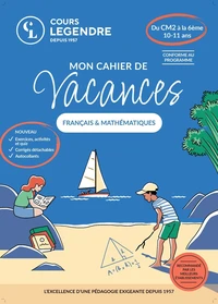 Cahier de vacances du CM2 à la 6e