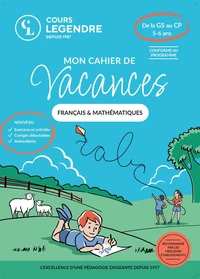 Mon cahier de vacances de la GS au CP
