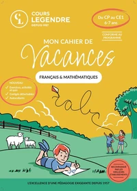Mon cahier de vacances du CP au CE1