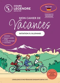 Mon cahier de vacances initiation à l'allemand