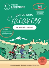 Mon cahier de vacances initiation à l'anglais