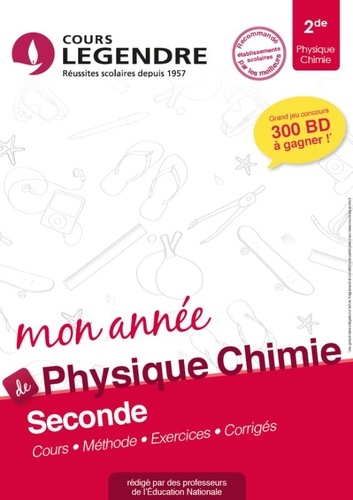  Cours Legendre - Physique chimie 2de.