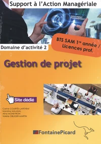 Gestion de projet Domaine d'activité 2 BTS SAM 1re et 2e années / Licences pro