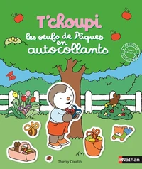 Les oeufs de Pâques en autocollants