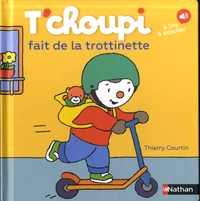 T'choupi fait de la trottinnette