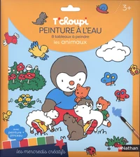 T'choupi Peinture à l'eau Les animaux