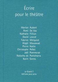 Ecrire pour le théâtre