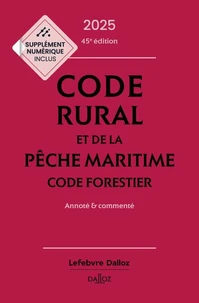 Code rural et de la pêche maritime ; Code forestier