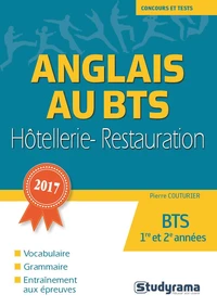L'anglais en BTS hôtellerie-restauration 1re et 2e années