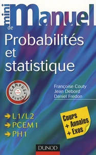Mini manuel de probabilités et statistique
