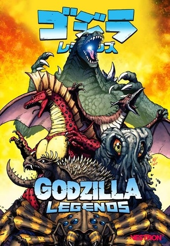 Couverture : Godzilla : legends