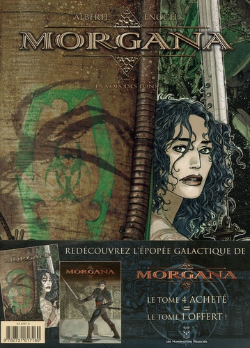 Couverture : Morgana, tome 4 : La voix des Éons