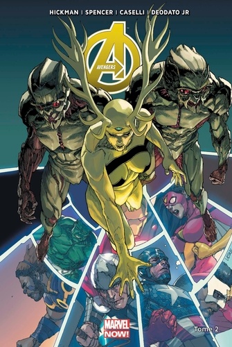 Couverture : Avengers, tome 3 : Prélude à Infinity