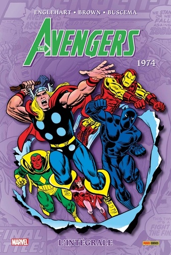 Couverture : The Avengers, tome 1974