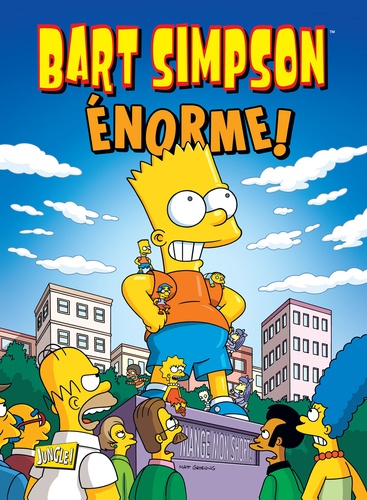 Couverture : Bart Simpson, tome 8 : Énorme !