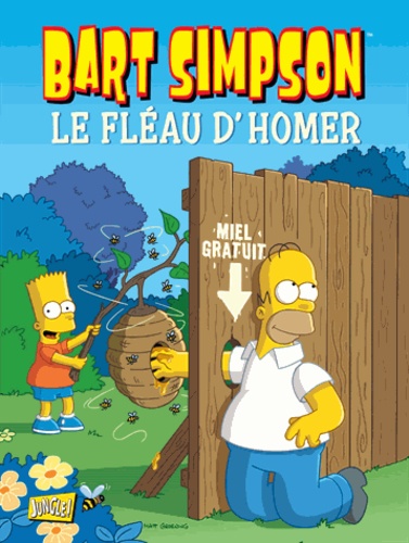 Couverture : Bart Simpson, tome 9 : Le fléau d'Homer