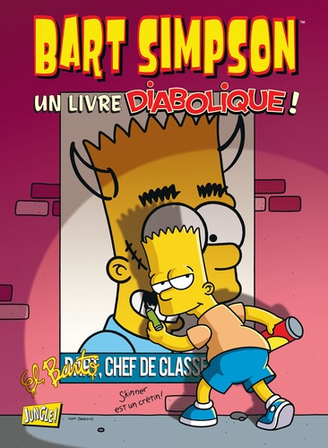 Couverture : Bart Simpson, tome 10 : Un livre diabolique