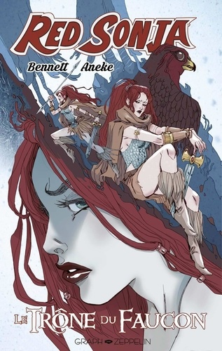 Couverture : Red Sonja : Le trône du faucon
