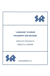 Language in Indian Philosophy and Religion