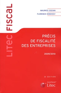 Précis de fiscalité des entreprises 2009-2010