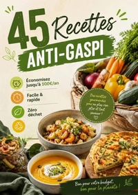 45 recettes Anti-Gaspi