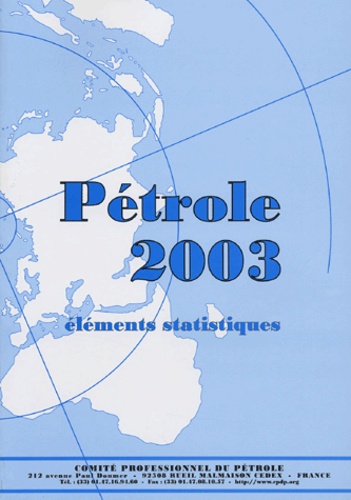  CPDP - Pétrole 2003 - Eléments statistiques.
