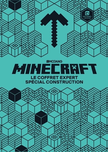 Minecraft - Le coffret expert spécial construction. Avec 3 livres, 1 poster et 2 figurines à monter