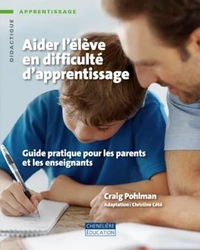 Aider l'élève en difficulté d'apprentissage