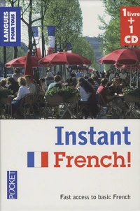 Coffret Instant French : 1 livre + 1 CD