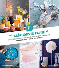 75 créations en papier