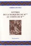  Crébillon fils - Lettres de la Marquise de M au comte de R.