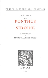 Le roman de Ponthus et Sidoine