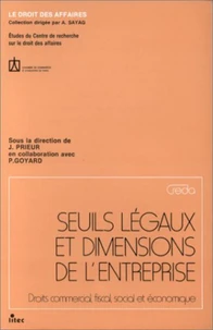 Seuils légaux et dimensions de l'entreprise