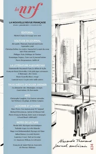 La Nouvelle Revue Française N° 634, janvier 2019