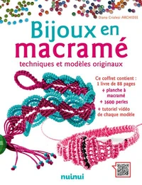 Coffret Bijoux en macramé