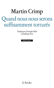Quand nous nous serons suffisamment torturés ; Messager de l'amour