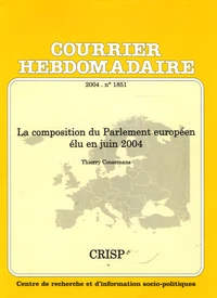 La composition du Parlement européen élu en juin 2004
