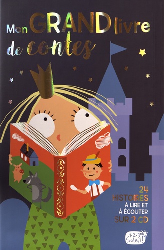 Mon grand livre de contes  avec 2 CD audio