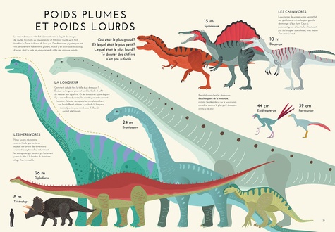 Dinographic. Comprendre les géants de la préhistoire d'un seul coup d'oeil