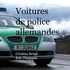 Cristina Berna et Eric Thomsen - Voitures de police allemandes.