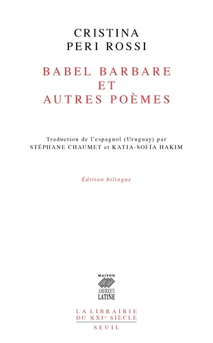 Babel barbare et autres poèmes