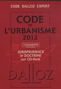 Code de l'urbanisme 2012