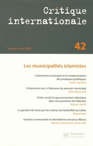 Aude Signoles - Critique internationale N° 42, Janvier-Mars : Les municipalités islamistes.