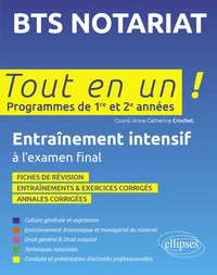 BTS notariat Programmes de 1re et 2e années