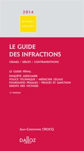 Le guide des infractions 2014