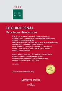 Le guide pénal