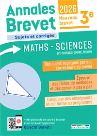 Maths - Sciences 3e