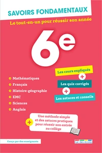 Savoirs fondamentaux 6e