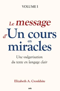 Le message d'Un cours en miracles